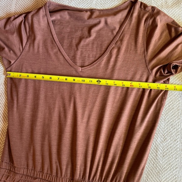 Women's Vuori All Day Jumpsuit Romper Terracotta, Size L (no tag) - Picture 10 of 12